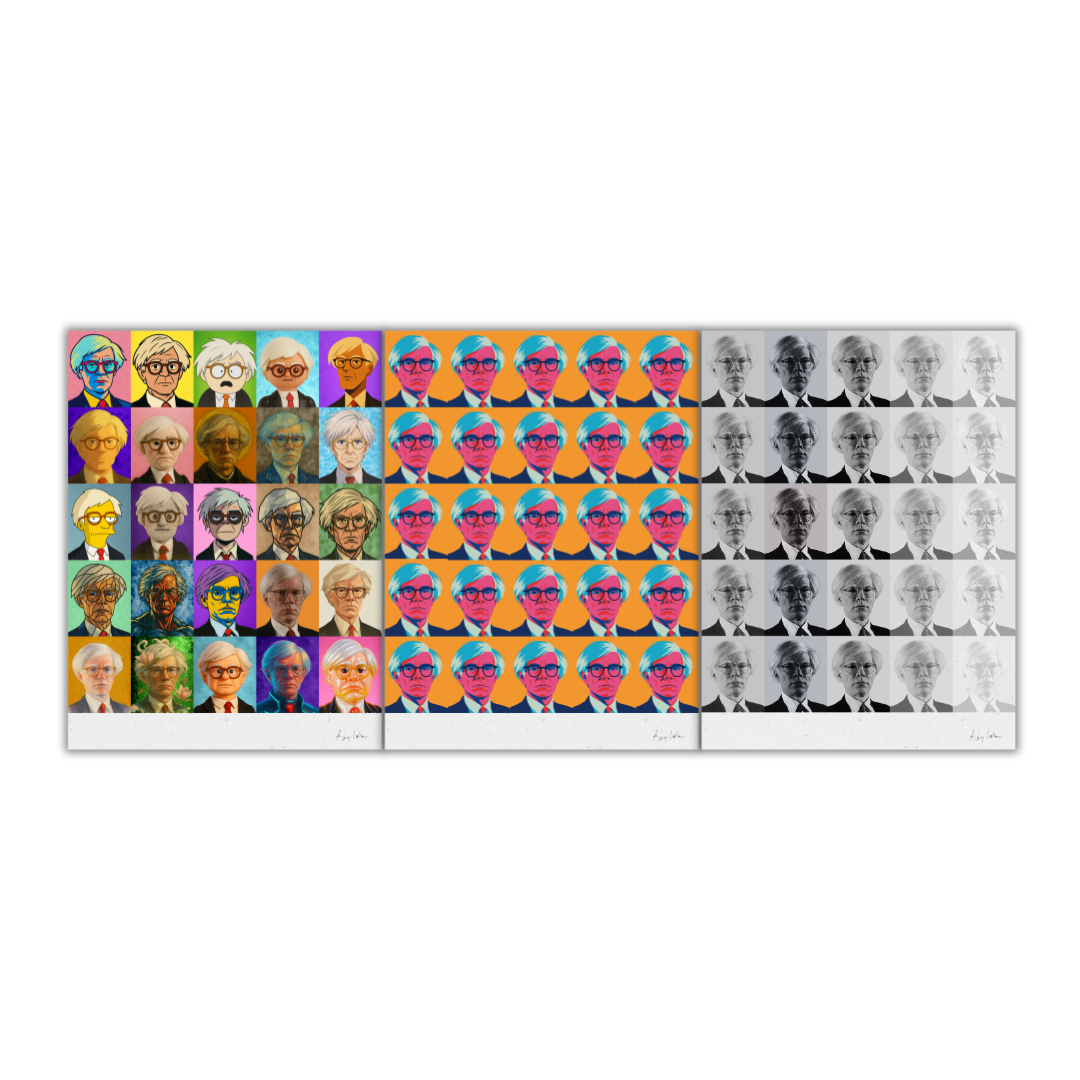 Andy Triptych by Avery Lake