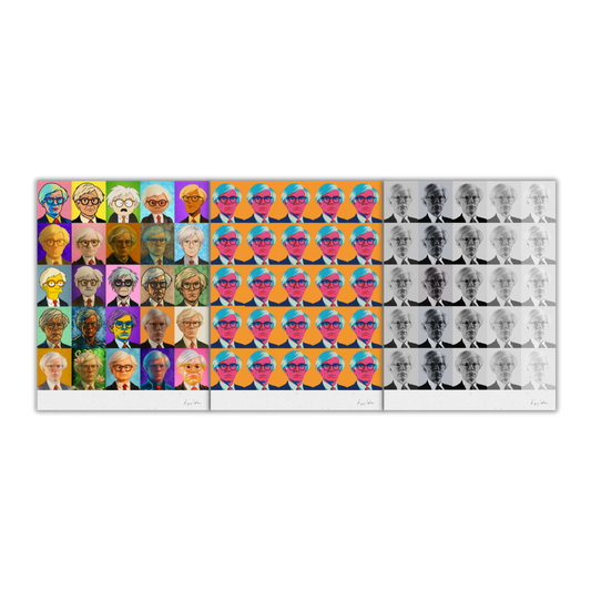 Andy Triptych by Avery Lake