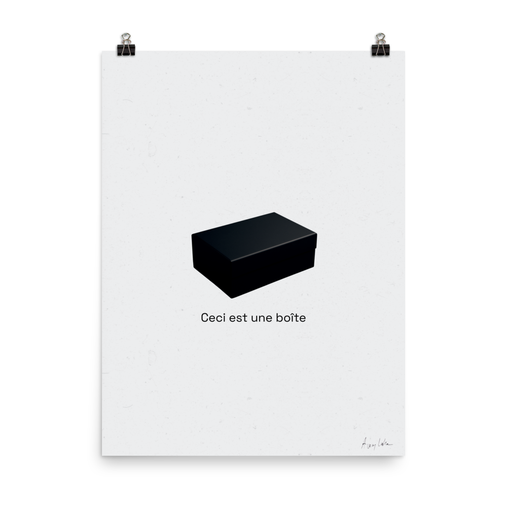 Ceci est une boîte (Ltd. Ed. of 25)