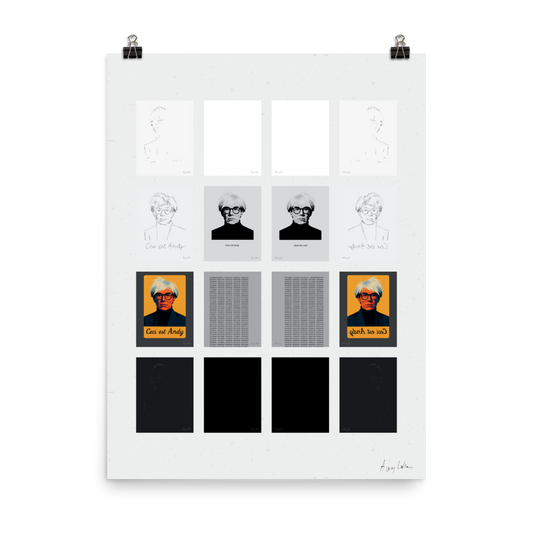 Mirror Making of Ceci est Andy (Ltd. Ed. of 1)