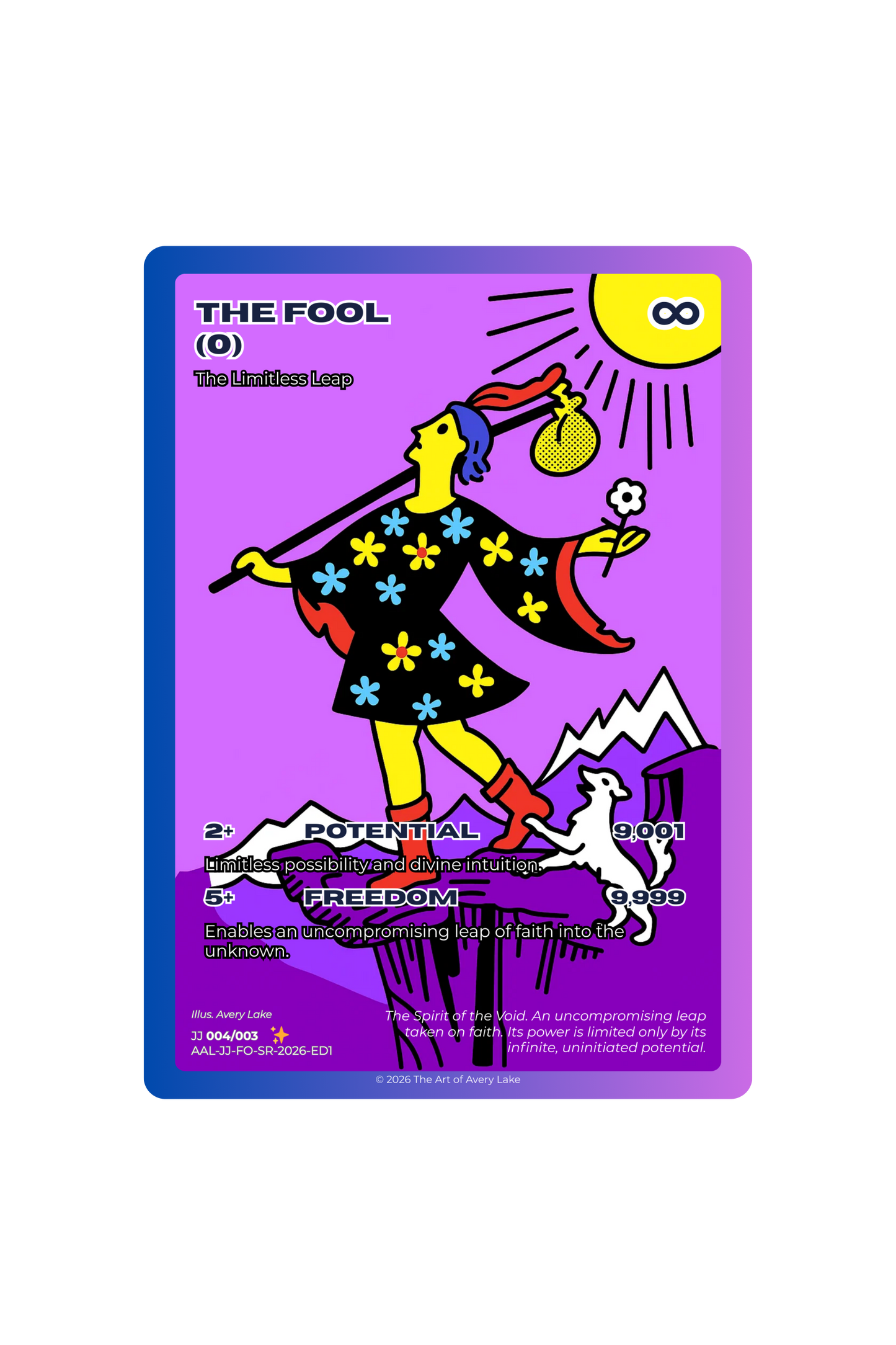 The Fool (0) ★ SECRET RARE — The Limitless Leap