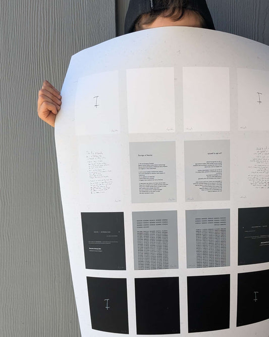 Mirror Making of a Manifesto (Ltd. Ed. of 25)