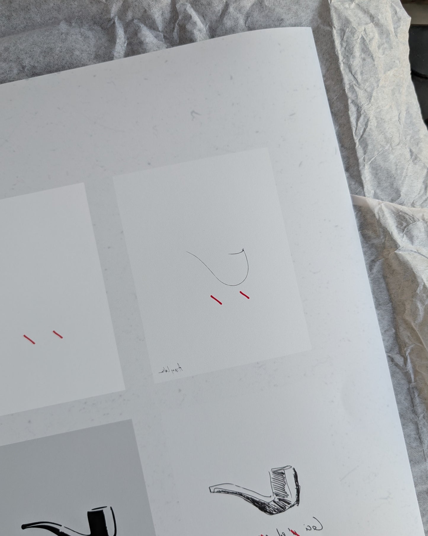 And what's with the Pipes? Mirror Making of Sixteen Pipes: Mending Magritte’s Mistake (Ltd. Ed. of 1)
